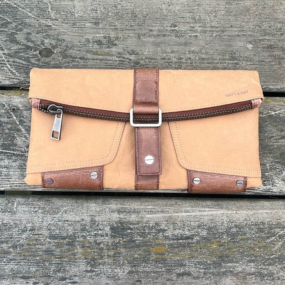Matt and Nat Carton Sade Clutch Bag Vegan